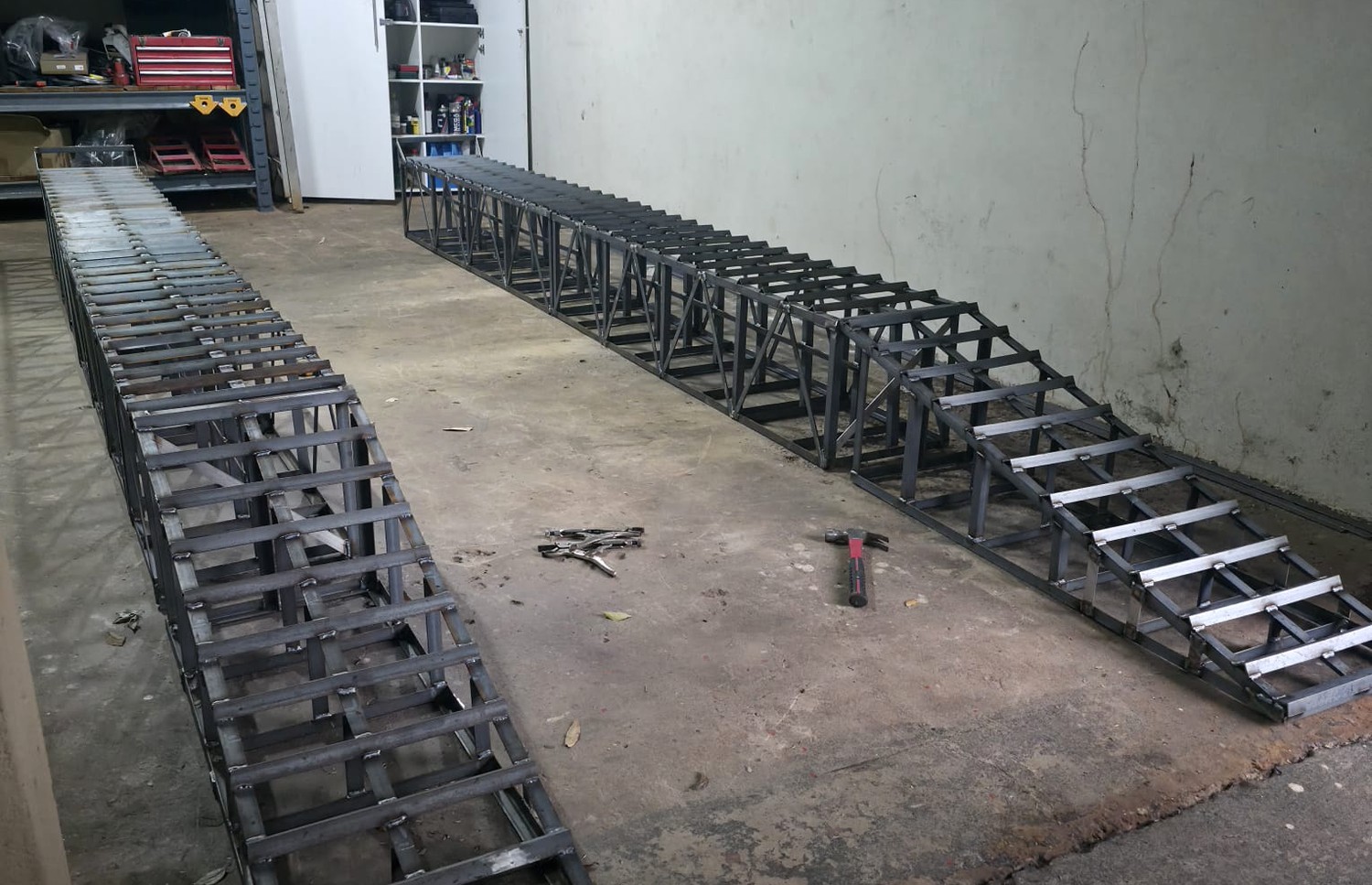 Heavy-duty workshop ramps